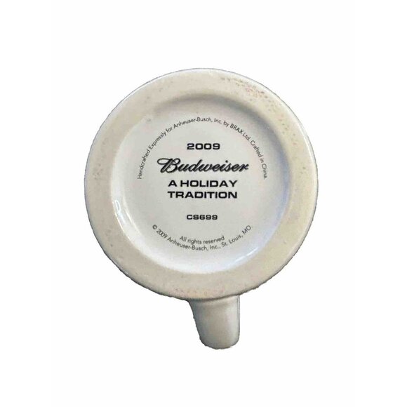Anheuser Busch Budweiser CS699 A Holiday Tradition 7" Stein Original Box 2009 - Picture 5 of 5